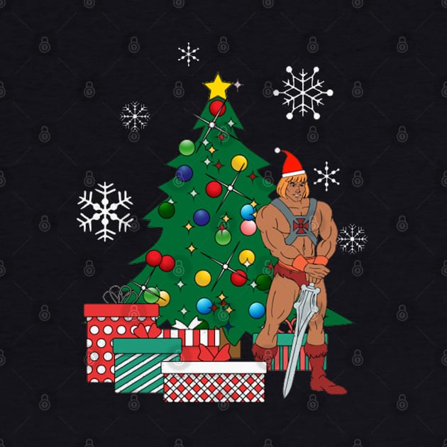 He Man Around The Christmas Tree by squids_art